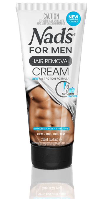 Nad's Hair Removal Handsfree Cream for Men Depilatory Cream | Nad's for Men